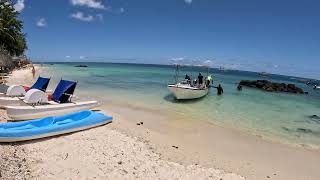 Beautiful Trou aux Biches Walking Tour in 4K  Mauritius 2023 November [upl. by Rocray]