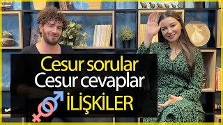 Esra ile İlişkilerle ilgili 10 Soruya 10 Cesur Cevap Verdik  Psikolog Esra Ezmeci ve Hakan Mengüç [upl. by Ennovihc]