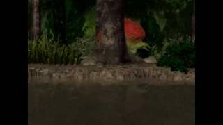 Dinosaurier 3D ErdAltertum Perm  Edaphosaurus Part 2 [upl. by Idnim440]