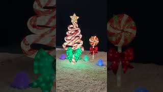 The 5 Twinkling Candy Cane Ribbon Tree [upl. by Yrmac]