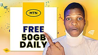 MTN 50GB DATA For All SIM CLAIM NOW❗❗  Free MTN Data Bundle Trick  New MTN Data Trick [upl. by Anihsak]