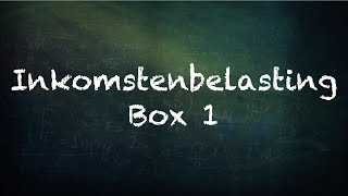 Inkomstenbelasting box 1  economie vmbo [upl. by Tlok]