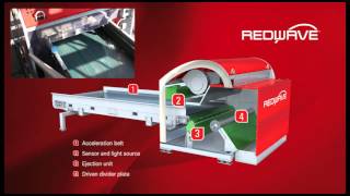 WEEE sorting by REDWAVE optical sorting machines Recycling EScrap [upl. by Meriel]