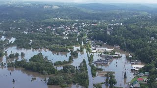 Short video showing Lyndonville Flooding Full video coming out tomorrow [upl. by Hux]