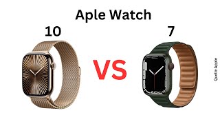 Apple Watch 7 VS Apple Watch 10 [upl. by Damita]