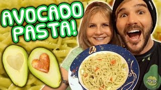 EASY AVOCADO PASTA IN ONLY 10 MINUTES [upl. by Merow740]