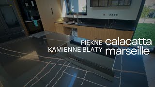 Piękne blaty kamienne  Calacatta Marseille [upl. by Ligriv823]