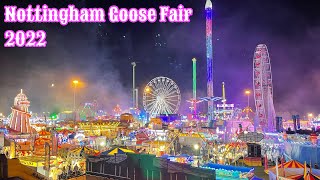 Nottingham Goose Fair October 2022 [upl. by Asereht]