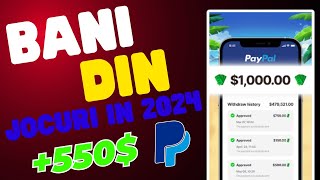 Castiga Bani Online Garantat Cu Aceasta Aplicatie Noua In 2024  Bani Online Pe Telefon In PayPal [upl. by Nhguav]