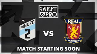 LIVE STREAM MLS NEXT PRO MNUFC2 vs Real Monarchs  July 9 2023 [upl. by Trant]