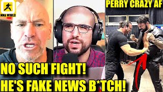 Ariel Helwani thrashed for his Latest FAKE NEWS Report Dana White slammed for being egoisticPerry [upl. by Eadwina469]