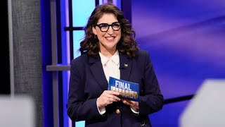 Former Jeopardy host Mayim Bialik hopes for a brighter 2024 after game show exit [upl. by Andi]