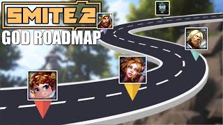 THE FIRST 50 GOD ROADMAP FOR SMITE 2 [upl. by Einahteb]