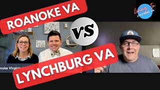 Moving to Virginia Check out this Roanoake VS Lynchburg VA [upl. by Rebmak]