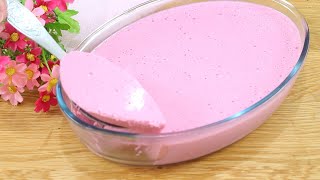 SOBREMESA DE GELATINA COM 3 INGREDIENTES  FÁCIL E DELICIOSA  SUPER ECONÔMICA [upl. by Nangem]