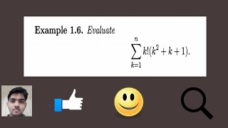 telescopic sum method [upl. by Aihsad]