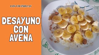 RECETA de AVENA facil para desayunar 🍞💪123 listo2019 [upl. by Caressa98]