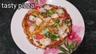 न आटा न मैदा सिर्फ 5 मिनट में बनाए सुजी से हेल्दी और टेस्टी स्पंजी पिज्जा  suji soft pizza recipe [upl. by Elockin]