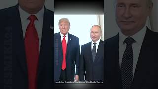 Russian President Vladimir Putin and the US President Donald Trump russia usa shrts ytshorts [upl. by Eimarej]