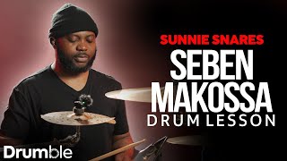 How To Play The MakossaSeben  Sunnie Snares [upl. by Adas]