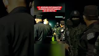 ultimahora 17 Jóvenes Estudiantes fuer0n enc0ntrad0s en Un Motel en el salvador 🚨 [upl. by Aneladgam959]