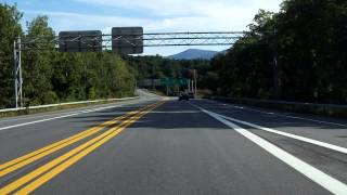 Adirondack Northway Interstate 87 Exit 22 inbound [upl. by Eenad]