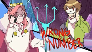 Technoblade and Dream Animatic II Wrong Number [upl. by Lladnar]