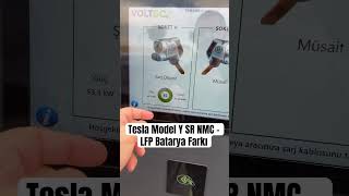 Tesla Model Y SR NMC  LFP Batarya Farkı  80’den sonra teslamodely modely Part2 [upl. by Laubin]