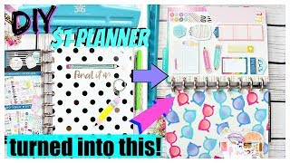 DIY 1 Happy Planner into Happy Notes [upl. by Mehalick]