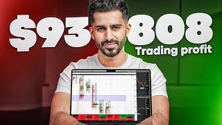 How I Made 93800 Day Trading with This ONE strategy  Full Breakdown [upl. by Torrell25]