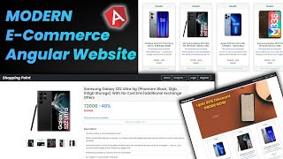 Angular 14 ECommerce Website ASPNET Core 6  Angular Project [upl. by Petrick]