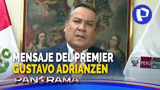 Gustavo Adrianzén sobre Dina Boluarte “No existe desbalance patrimonial en sus ingresos y egresos” [upl. by Sheri511]