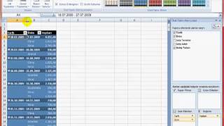 Excel Ders Özet Tablo Pivot Table Nasıl Yapılır 2Kısım [upl. by Anastasius]