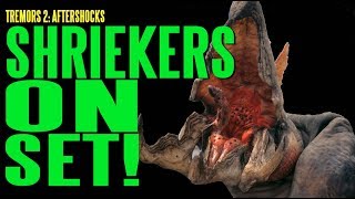 TREMORS 2 Shriekers On Set BTS ADI [upl. by Nortal]