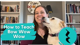 Bow Wow Wow for Teaching Quarter Rest [upl. by Applegate]