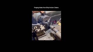 Incredible process of forging axles in 3rd world [upl. by Nonnair126]