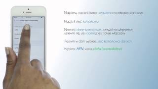 Lycamobile Polska  Ustawienie Internetu w telefonie iPhone [upl. by Yetti39]