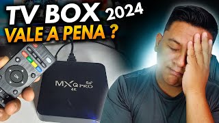 TV Box MXQ Pro 4K VALE A PENA  em 2024 Unboxing testes dicas e configurações [upl. by Oilejor]