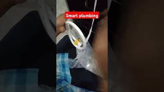 Basin fitting 💦💦💦 connection pipes smartplumbig basins fitting constructionequipment [upl. by Sivrup]