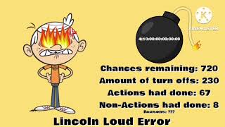 Lincoln Loud Error Barney Error 10 Part 2130 [upl. by Enaxor]