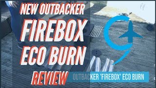 Outbacker Firebox Eco Burn Portable Tent Stove Review [upl. by Ssej]