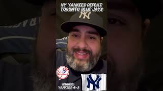 Yankees Regular Season Gm 113 Post Game Recap 3 Outs8424 Toronto Blue Jays vs New York Yankees [upl. by Stanislas]