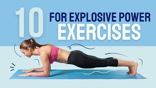 Best Exercises to Improve Explosive Power for Athletes [upl. by Anotyad]