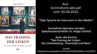 Über Sprache als Instrument in den Medien  Aus Kontrafunk Aktuell vom 30062023 [upl. by Porty414]