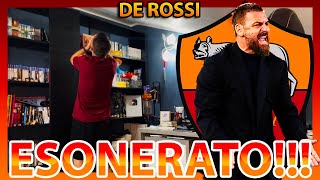 LA ROMA HA ESONERATO DE ROSSI‼️ NON CI POSSO CREDERE‼️ [upl. by Assilaj]