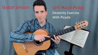 Left Hand Pinky Agility Exercises Using Picado [upl. by Salvadore]