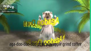 energizer agadoo bear with lyrics [upl. by Padriac]