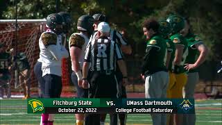 2022  FSU vs UMass Dartmouth Football 10222022 [upl. by Carmon26]