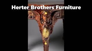 Herter Brothers 18641906  Victorian Furniture Maker [upl. by Orren771]