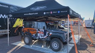 Dakar 2024 AlliSport Defender TD5 walk around [upl. by Yetty100]